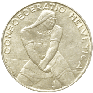 1939 - 5 francs, Pièce commémorative, (argent)