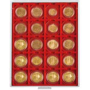 Box monnaies STANDARD alvéoles carrés Nº Réf. 2122