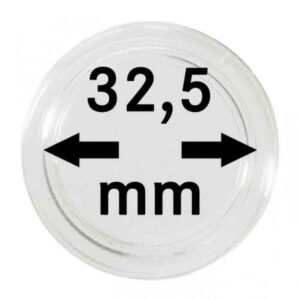 Capsules monnaies Ø intérieur 32,5 mm, paquet de 10, correspondent aux capsules originales 10 Euro Allemagne FB