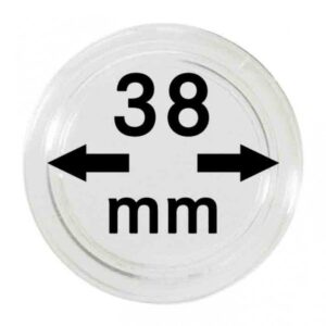 Capsules monnaies Ø intérieur 38 mm, paquet de 10