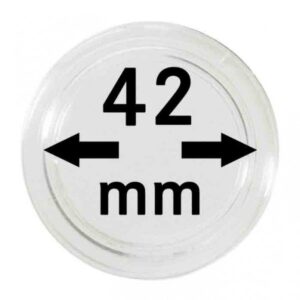 Capsules monnaies Ø intérieur 42 mm, paquet de 10