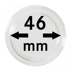 Capsules monnaies Ø intérieur 46 mm, paquet de 10