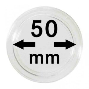 Capsules monnaies Ø intérieur 50 mm, paquet de 10