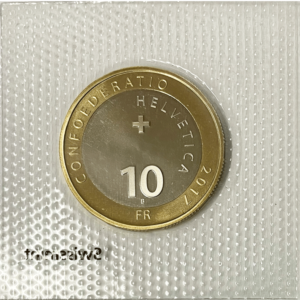 10 Francs comm. 2017 (Blister)
