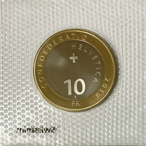 10 Francs comm. 2018 (Blister)