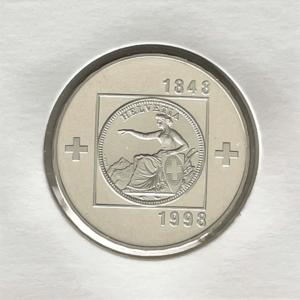 20 Francs comm. 1998 (unz) 150 ans Confédération suisse