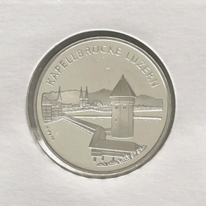 20 Francs comm. 2005 (unz) Pont de la Chapelle de Lucerne