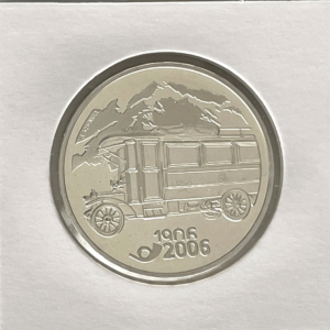 20 Francs comm. 2006 (unz) 100 ans Car postal
