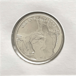 20 Francs comm. 2007 (unz) 100 ans Banque Nationale Suisse