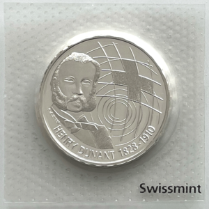 20 Francs comm. 2010 (unz)  Henry Dunant II, 1828-1910