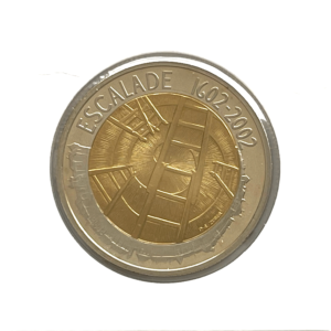 5.00 francs comm. 2002 (FDC) "400 ans Escalade"