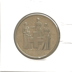5.00 francs comm. 1974  (FDC) "Révision de la Constitution"