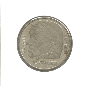 5.00 francs comm. 1977(FDC) "Heinrich Pestalozzi, 1746-1827"