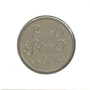 5.00 francs comm. 1979 (FDC) "Albert Einstein, formule"