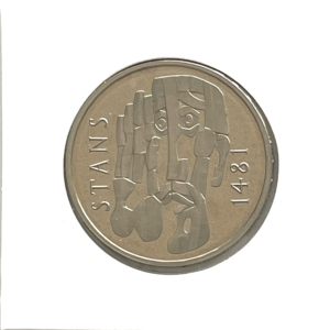 5.00 francs comm. 1981 (FDC)  "500 ans du Convenant de Stans"
