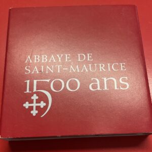20 Francs comm. 2015 (FB)   1500 ans Abbaye de Saint-Maurice