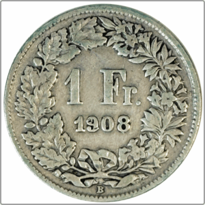 CH-1.00 Francs-1908 (s)