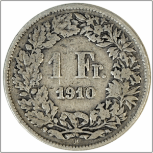 CH-1.00 Francs-1910 (s)
