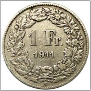 CH-1.00 Francs-1911 (s)