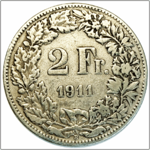 CH-2.00 Francs-1911 (s)