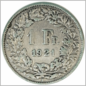 CH-1.00 Francs-1921 (s)