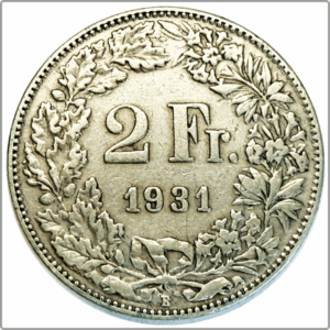 CH-2.00 Francs-1931 (s)