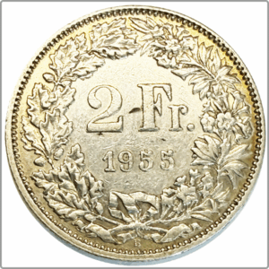 CH-2.00 Francs-1955 (s)