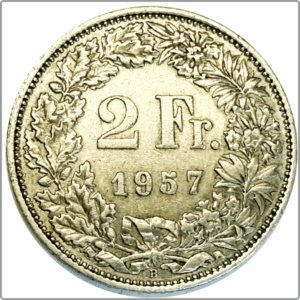 CH-2.00 Francs-1957 (s)