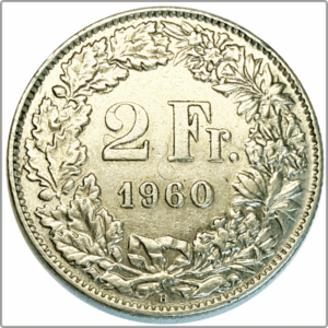 CH-2.00 Francs-1960 (s)
