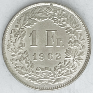 CH-1.00 Francs-1962 (ss)