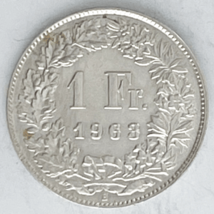 CH-1.00 Francs-1963 (ss-vz)