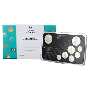 Jeux de monnaies Anniversaire 2023: Fleur de coin