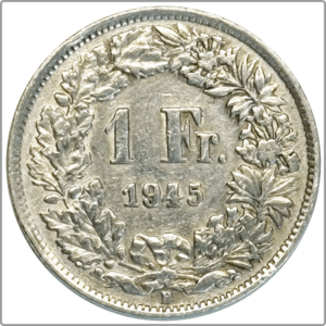 CH-1.00 Francs-1945 (ss)