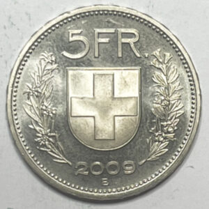 CH-5.00 Francs -2009 (vorz)