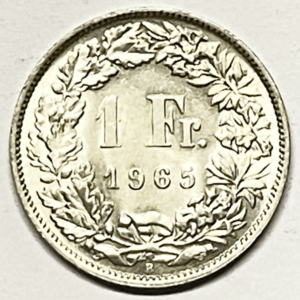 CH-1.00 Francs-1965 (ss)