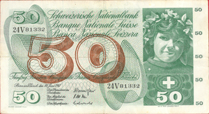 50 Francs, Cueillette des Pommes 30.06.1967
