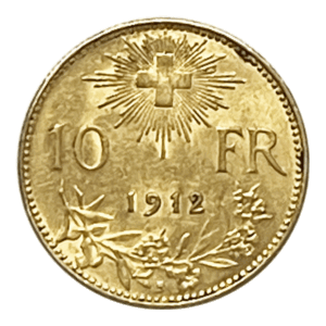 Vreneli 10 Francs 1912