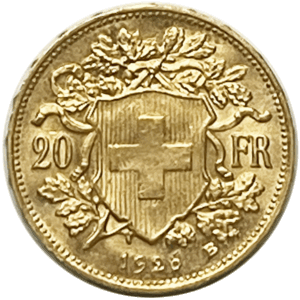 Vreneli 20 Francs 1926