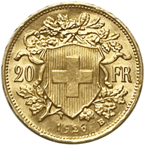 Vreneli 20 Francs 1926
