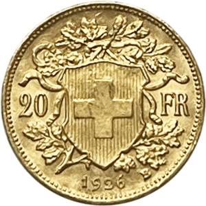 Vreneli 20 Francs 1926