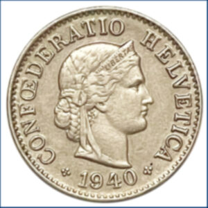 CH- 0,05 centimes, 1940, (vz)