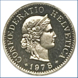 CH- 0,05 centimes, 1978, (vz)
