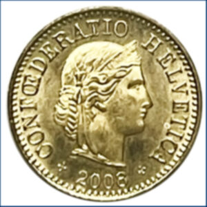 CH- 0,05 centimes, 2008, (vz)