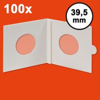 Hartberger Etuis numismatiques carton Autocollant Ø 39,5 mm paquet de 100