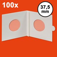 Hartberger Etuis numismatiques carton Autocollant Ø 37,5 mm paquet de 100