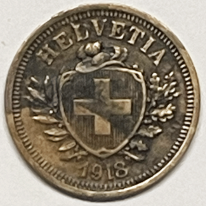 CH - 1 centime 1918(s)