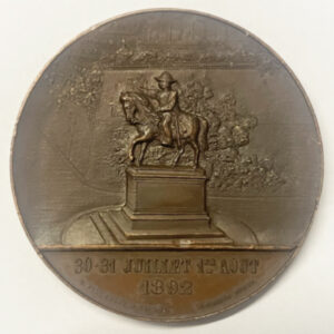 SUISSE, Genève Société des Officiers 1892