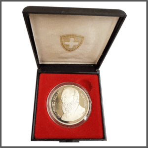 5.00 Francs comm. 1990 (FB) ”Gottfried Keller, 1819-1890″