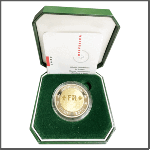 5.00 francs comm. 2000 (FB) "150 ans du franc suisse"