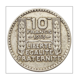 France, 10 francs Turin 1933